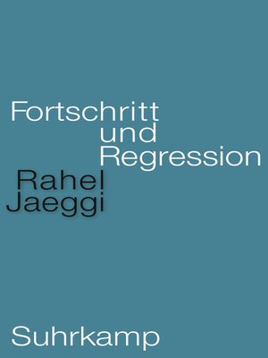 cover image of Fortschritt und Regression
